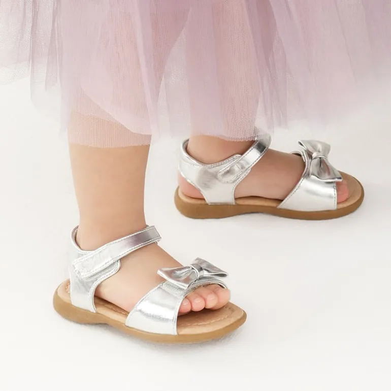 Toddler Girls' Summer Bow Sandals