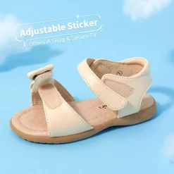 Toddler Girls' Summer Bow Sandals