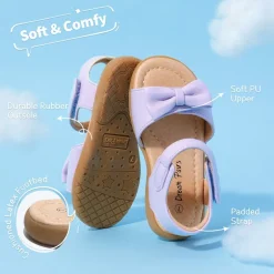 Toddler Girls' Summer Bow Sandals