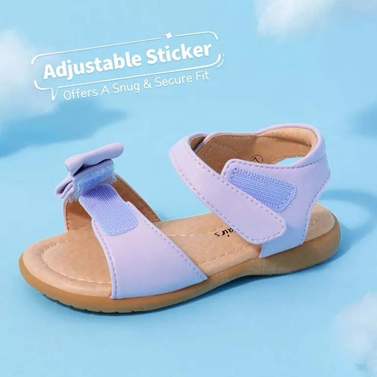 Toddler Girls' Summer Bow Sandals