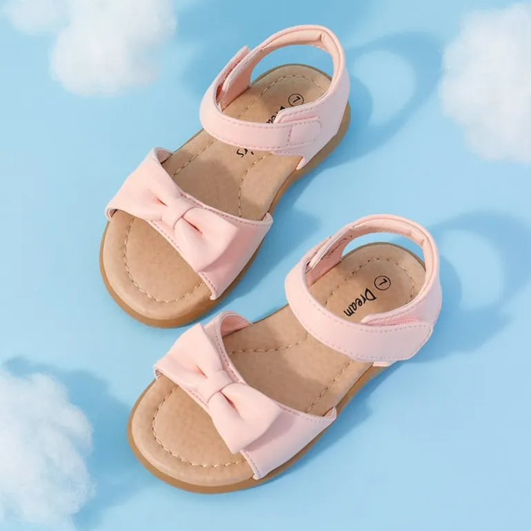 Toddler Girls' Summer Bow Sandals