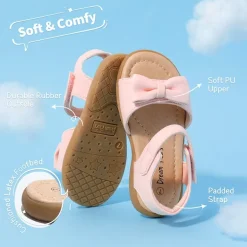 Toddler Girls' Summer Bow Sandals