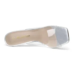 Transparent Stiletto Heel Sandals
