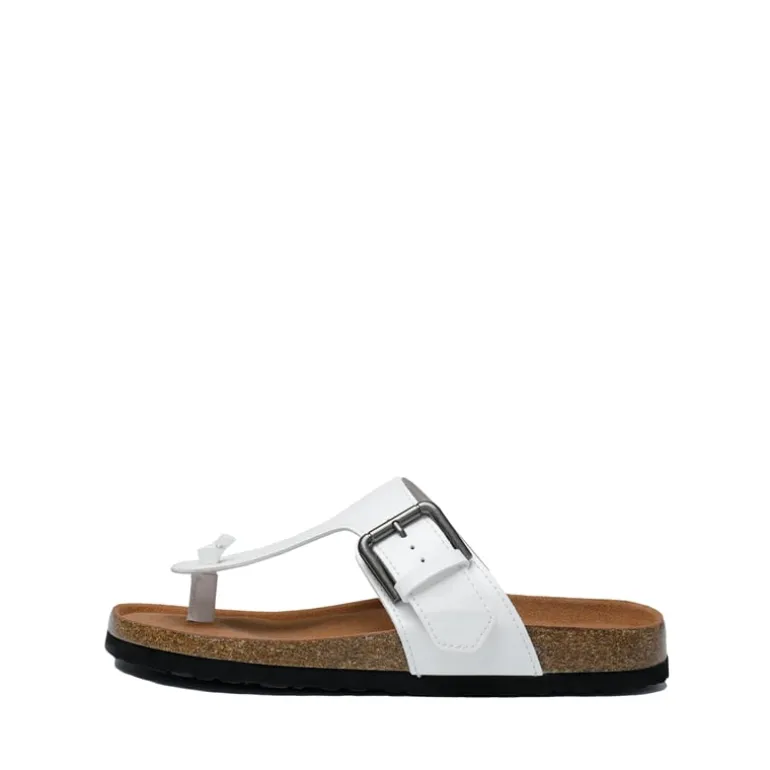T-Strap Thong Flat Sandals