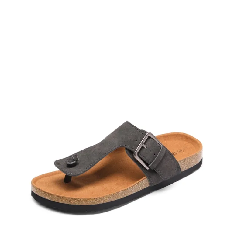 T-Strap Thong Flat Sandals