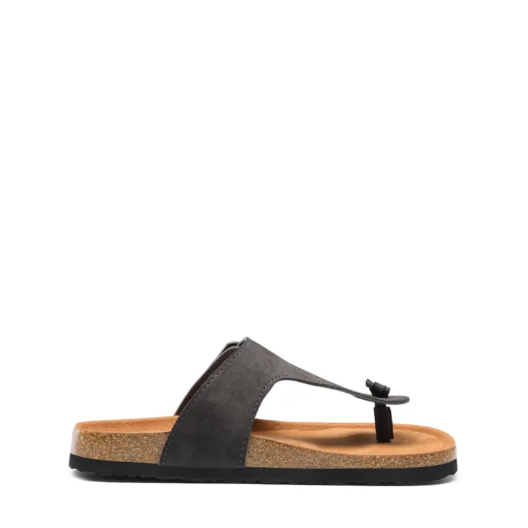 T-Strap Thong Flat Sandals