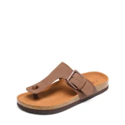 T-Strap Thong Flat Sandals