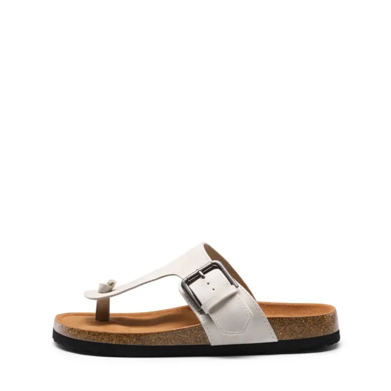 T-Strap Thong Flat Sandals