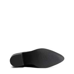 V-cut Cuff Mid Calf Cowboy Boots