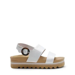 Vegan Leather Arch Support Platform Sandals