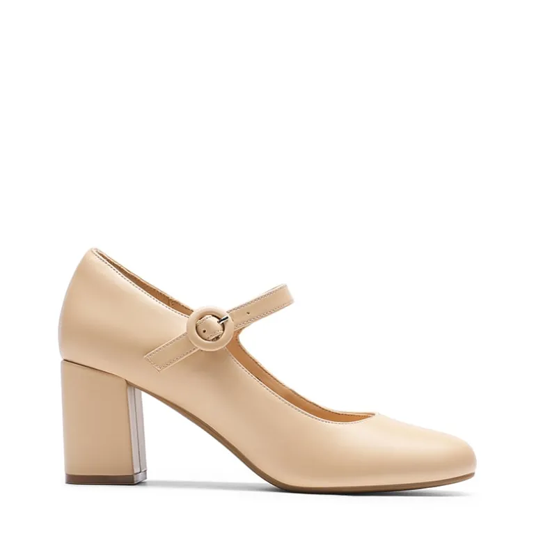 Vegan Leather Mary Jane Pumps