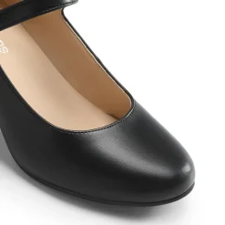 Vegan Leather Mary Jane Pumps