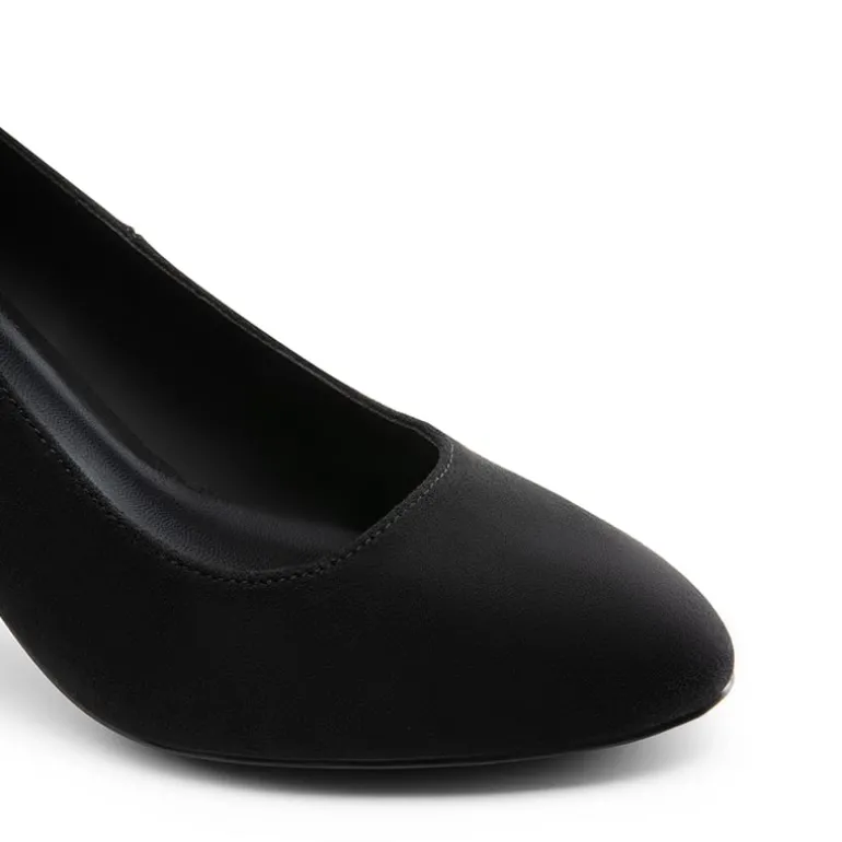 Versatile Classic Round Toe Block Heel Pumps