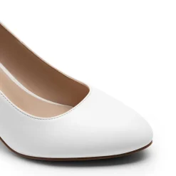 Versatile Classic Round Toe Block Heel Pumps