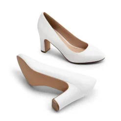 Versatile Classic Round Toe Block Heel Pumps