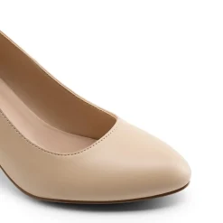 Versatile Classic Round Toe Block Heel Pumps