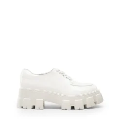 Versatile Lace-up Platform Oxfords