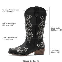 Vintage-inspired Women’s Cowboy Boots