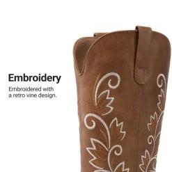 Vintage-inspired Women’s Cowboy Boots