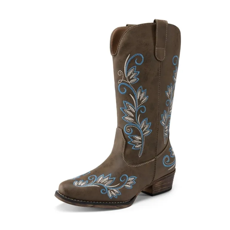 Vintage-inspired Women’s Cowboy Boots