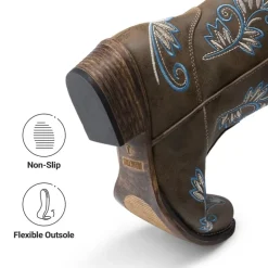 Vintage-inspired Women’s Cowboy Boots