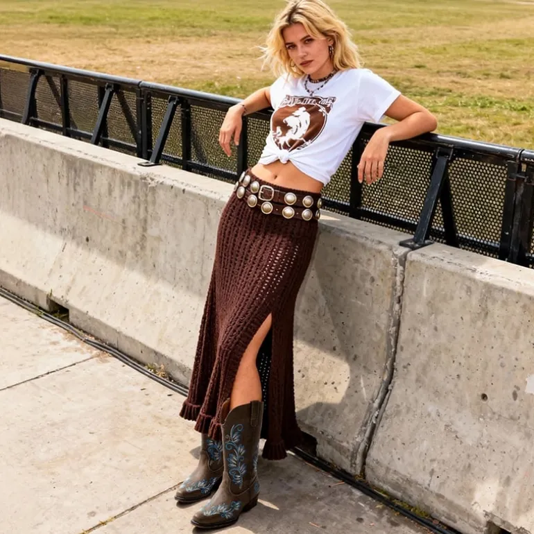 Vintage-inspired Women’s Cowboy Boots