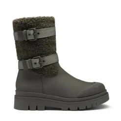 Waterproof Fur Lining Mid Calf Snow Boots