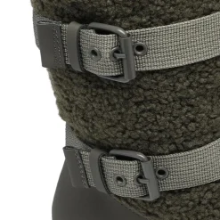 Waterproof Fur Lining Mid Calf Snow Boots