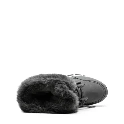Waterproof Lace-Up Winter Snow Boots