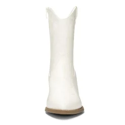 Western Chunky Heel Cowboy Ankle Boots