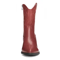 Western Chunky Heel Cowboy Ankle Boots