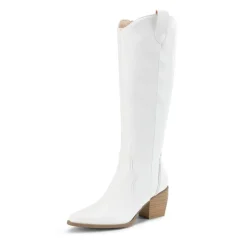 Wide Calf Cowgirl Knee High Boots