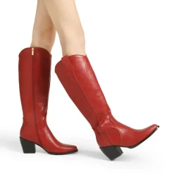 Wide Calf Cowgirl Knee High Boots