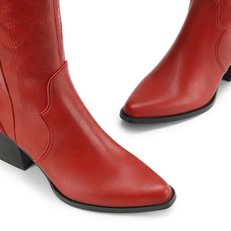 Wide Calf Cowgirl Knee High Boots
