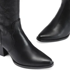 Wide Calf Cowgirl Knee High Boots