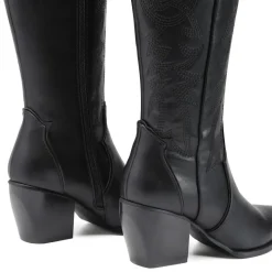 Wide Calf Cowgirl Knee High Boots