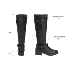 Wide Calf Knee High Boots