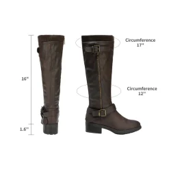 Wide Calf Knee High Boots