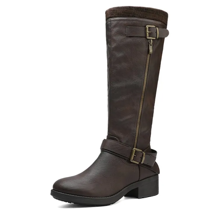 Wide Calf Knee High Boots