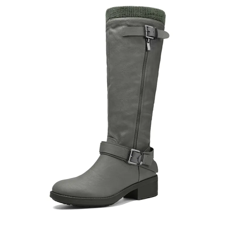 Wide Calf Knee High Boots