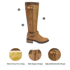Wide Calf Knee High Boots