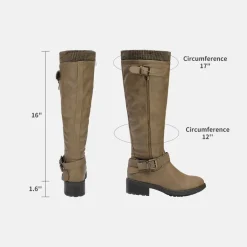 Wide Calf Knee High Boots