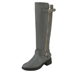 Wide Calf Knee High Riding Boots