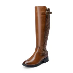 Wide Calf Knee High Riding Boots