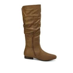Wide Calf Knee High Winter Boots