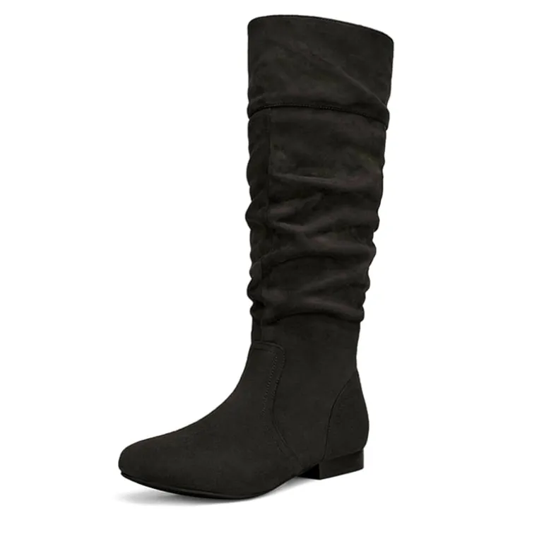 Wide Calf Knee High Winter Boots