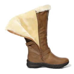 Wide Calf Snow Knee High Boots