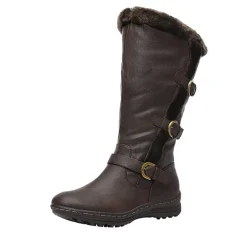 Wide Calf Snow Knee High Boots