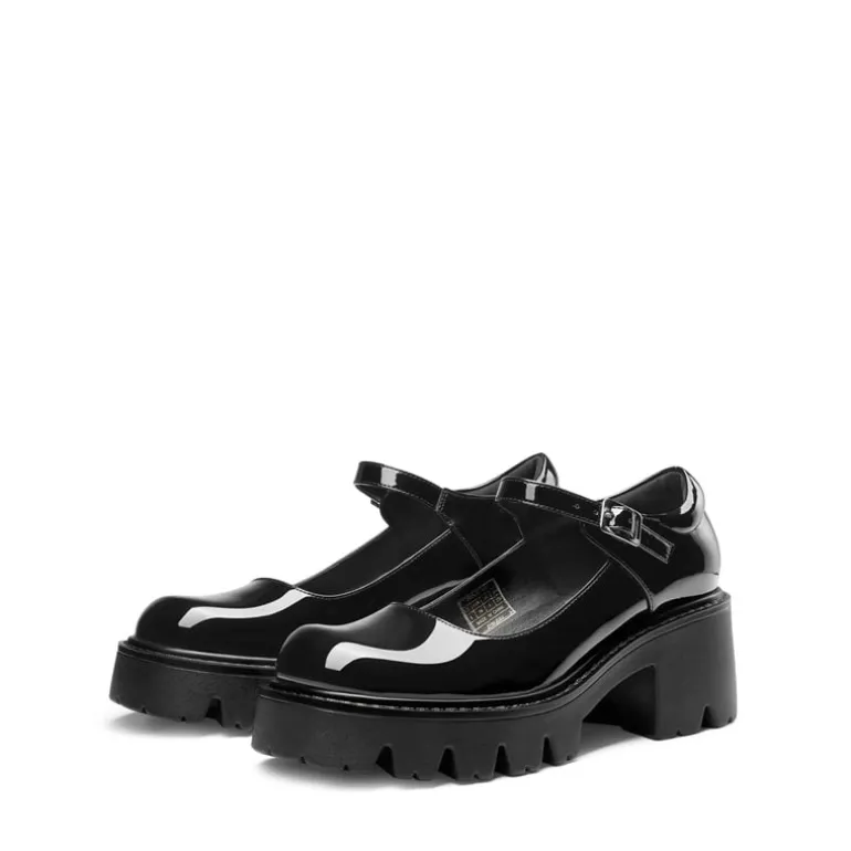 Wide Fit Y2K Platform Mary Jane Pumps