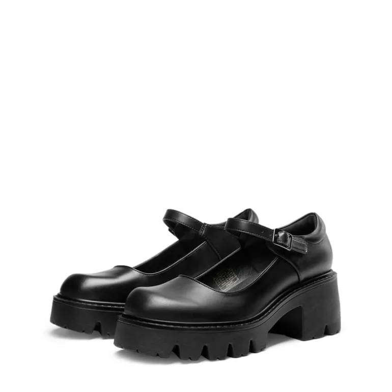 Wide Fit Y2K Platform Mary Jane Pumps
